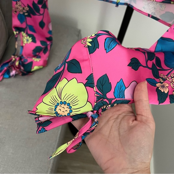 Zara satin floral top - Picture 4 of 4